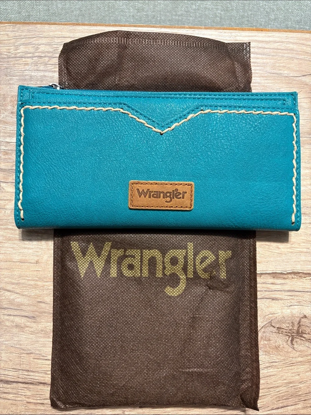 Wrangler Teal Women's Zip Wallet